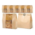thumbnail image 1 of 70 Pcs Bread Bags for Homemade Bread with Window Sourdough, Paper Bread Bags with 75 Sealing Stickers for Bakers, 1 of 5