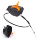 thumbnail image 2 of Reemplazo del cable del estrangulador del acelerador de una sola palanca GY21107 Reemplazo para John Deere LA 135 145 175, 2 of 7