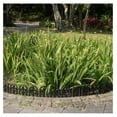 thumbnail image 5 of Black Garden Border Edging: Wrought Iron Design - 27pcs Black Yard Landscaping Fence Liner Lawn Edge Barrier - 35ft Kit of Decorative Lawn Landscape Panels, 5 of 9
