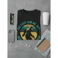 thumbnail image 3 of Bigfoot Saw Me T-Shirt Men -Smartprints Designs, Male Small, 3 of 4