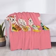 thumbnail image 3 of Cauagu Cute Cat Pattern Fleece Throw Blanket, Horizontal Fleece Bedding Home Decor for Couch & Bed All Season Use-40"x30", 3 of 6
