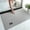Gris 3, variante sur HIGERH Tapis de Salle de Bain Super Doux / 60X90Cm Tapis en Microfibre Absorbant avec Dos en Caoutchouc Antidérapant / Lavable en Machine pour Salle de Bain, Cuisine et Entrée