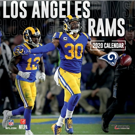 Los Angeles Rams: 2020 12x12 Team Wall Calendar (Best Things To See In Los Angeles)