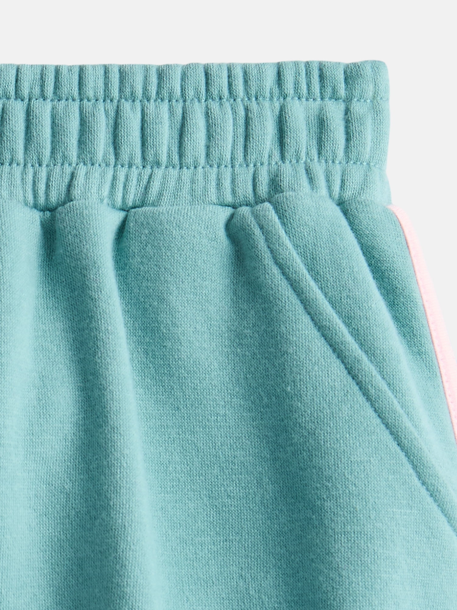 Wonder Nation Girls Fashion Fleece Shorts, Sizes 4-18 & Plus