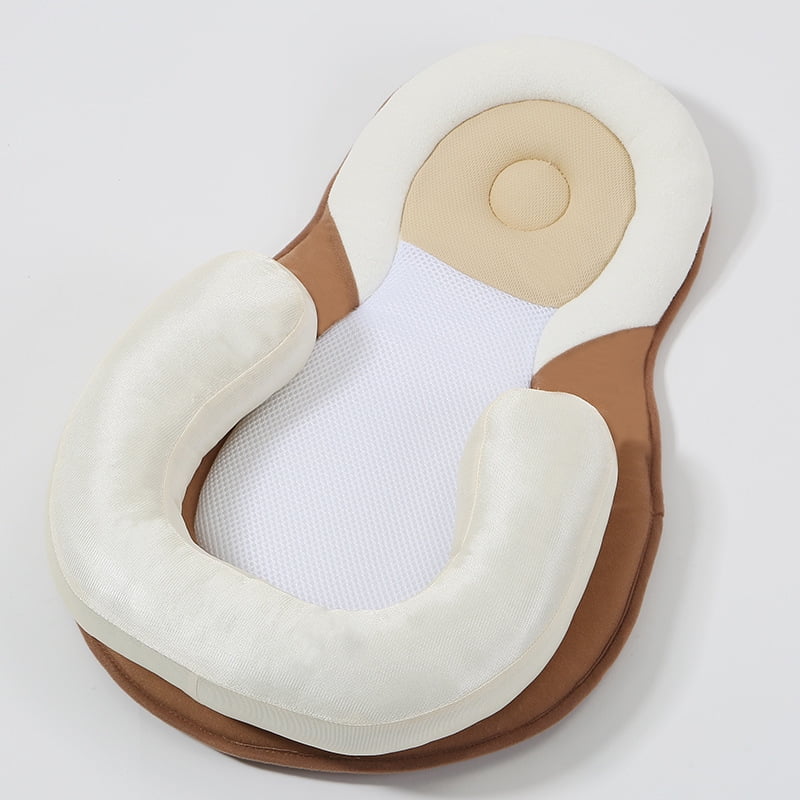 Portable Baby Bed Head Support Pillow Newborn Lounger Babies Bed