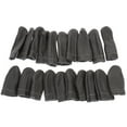 thumbnail image 2 of Miangastore 20Pcs Leather Thimble Finger Protectors Practical Finger Cots (Random Color), 2 of 9