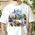 thumbnail image 2 of Enchanting Scotland Christmas T-Shirt, Celtic Culture and Heritage Edinburgh Tee and Souvenir, 2 of 5