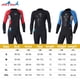thumbnail image 5 of DivaSail Wetsuits Buceo Traje de buceo Hombre y traje de mujer One Piece Sunprotection Mono para bucear Snorkeling Surfing Natación Negro / Azul 【XL】 Speravity OD003282-11, 5 of 7