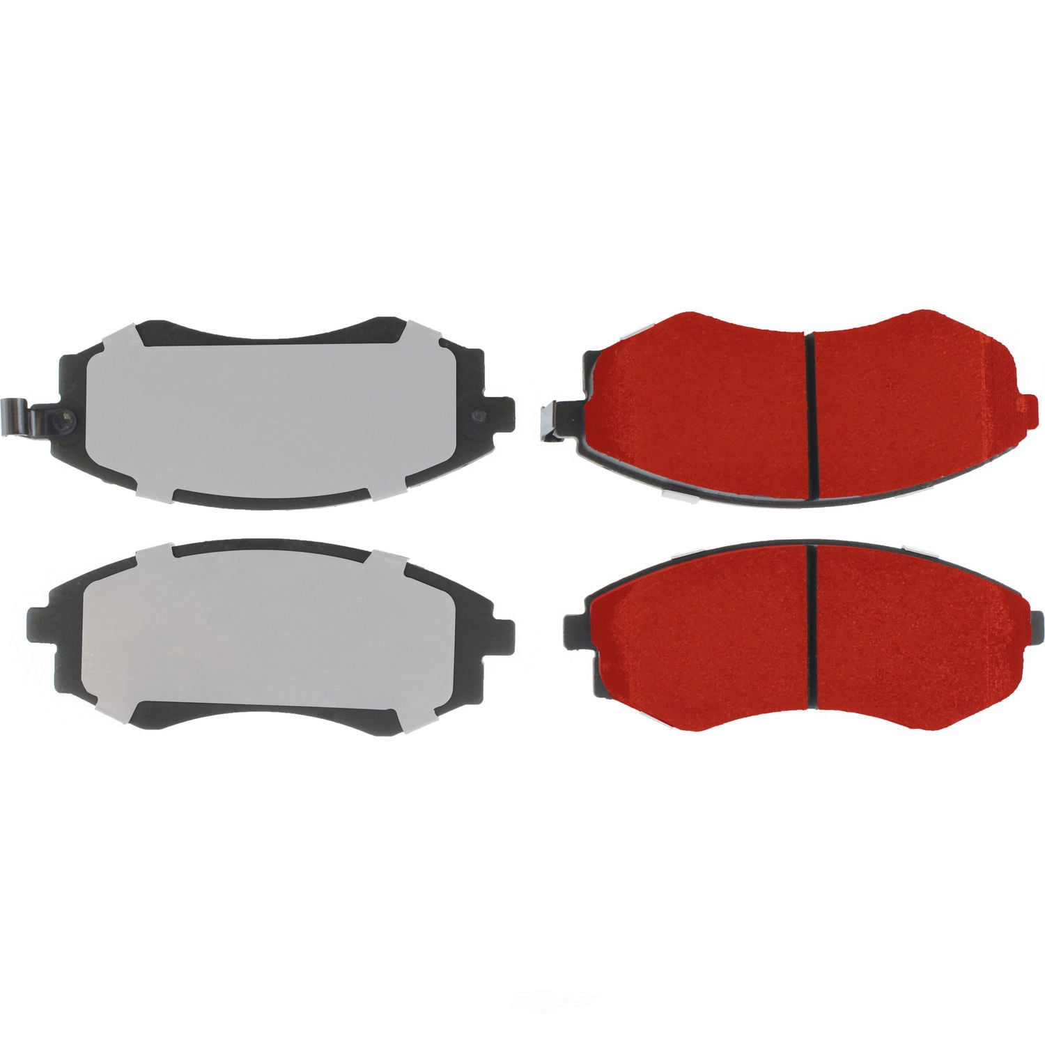 PQ PRO DISC BRAKE PADS WITH HARDWARE
