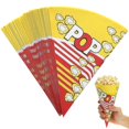 thumbnail image 2 of 100 Pcs Popcorn Paper Bags With Tapered Tips Cone-shaped Treats Bags For Popcorn Candy Kr, 2 of 2