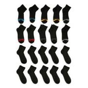 Wonder Nation Boys Ankle Socks, 20-Pack, Sizes S -L