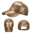 thumbnail image 2 of YOTMKGDO Mens Hats, Baseball Hats Fashion Women Men Sport Animal Print Breathable Beach Baseball Cap Hat Sun Hat, Gold, 2 of 9