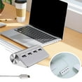 thumbnail image 3 of 11-in-1 USB C Hub with 4K HDMI 100W PD 5Gbps Data Transfer Multi-Port Adapter for MacBook Laptop iPad, 3 of 8