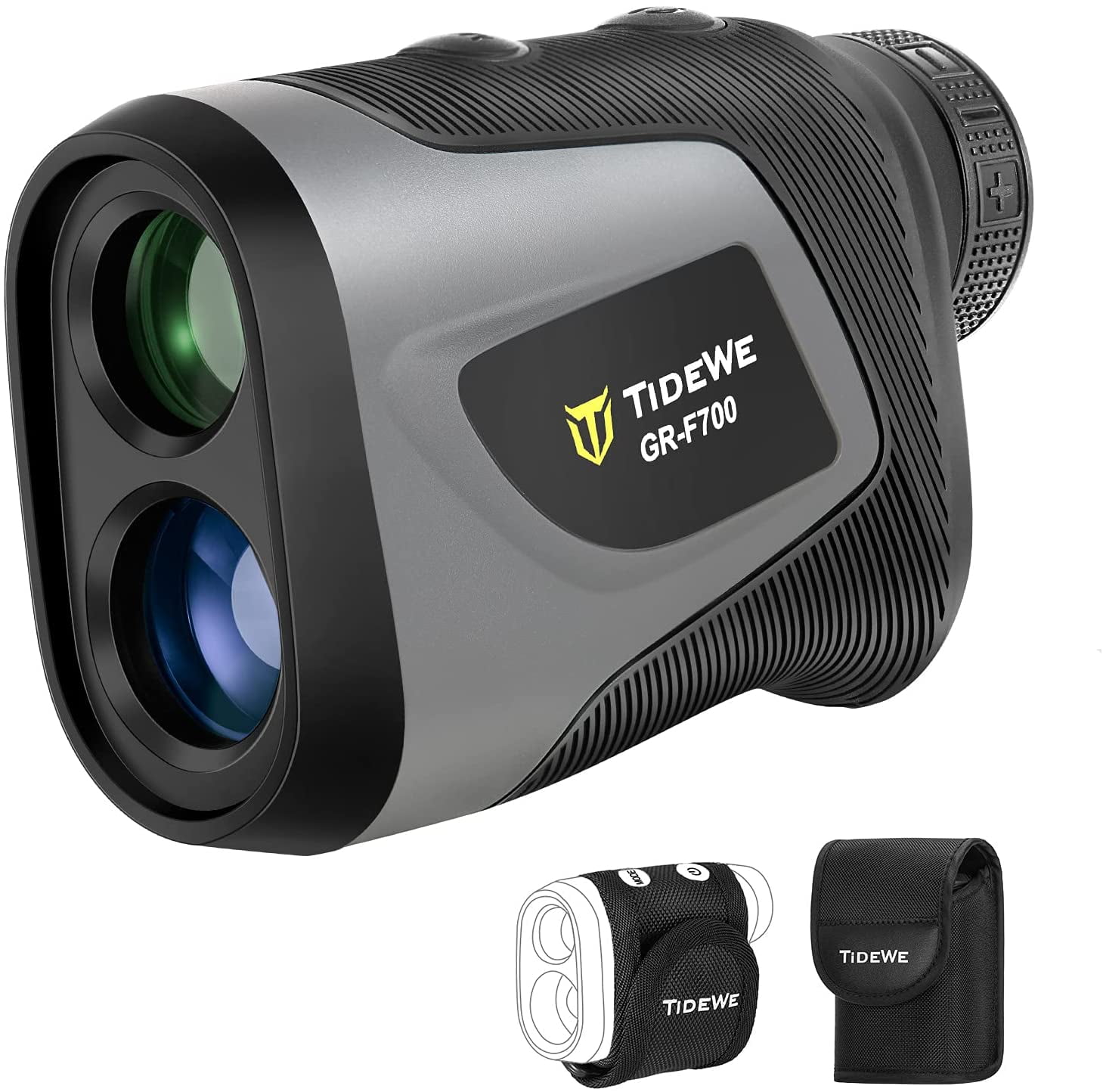 Golf Rangefinder with Holder & Rechargeable Battery, 700/1000Y