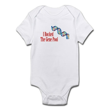 

CafePress - I Rocked The Gene Pool Body Suit - Baby Light Bodysuit