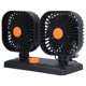 thumbnail image 2 of Ventilador de coche Amonsee ventilador cuadrado de doble cabeza ajustable, 2 of 8