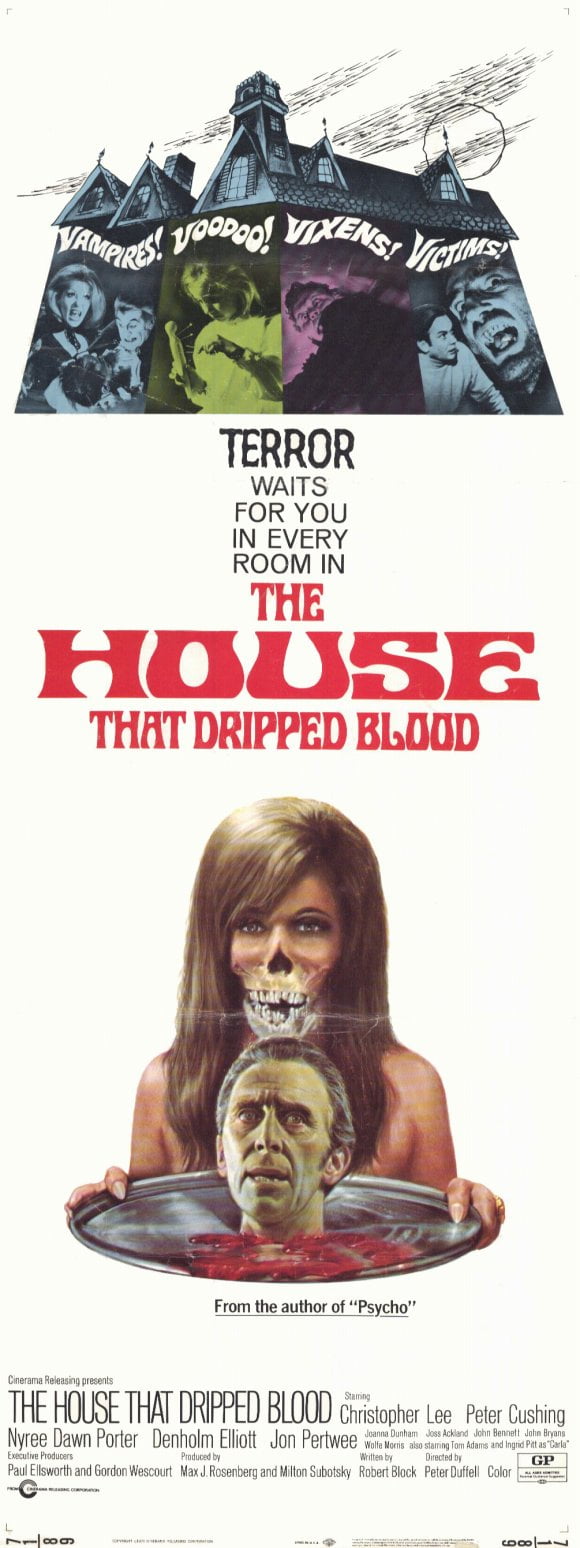 Image result for the house that dripped blood poster