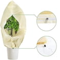 thumbnail image 2 of SM Adjustable Beige Plant Protective Cover - 200cm x 240cm - Winter-Proof & Reusable, 2 of 5