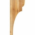thumbnail image 3 of 4"W x 12"D x 28"H Yorktown Rough Sawn Corbel, Western Red Cedar, 3 of 9
