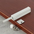 thumbnail image 5 of Drawer Door Cabinet Push to Open Door Catch Magnetic Tip Latch Touch Release DIY, White, 5 of 7