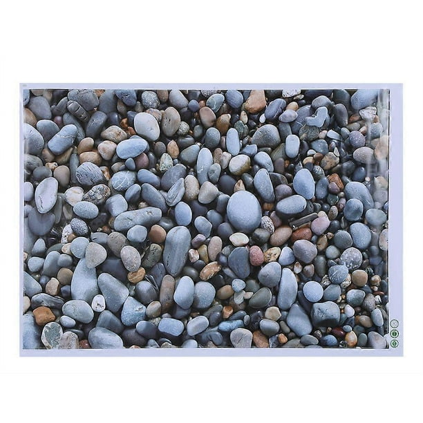 3D Cobblestone Wall Sticker Anti skid Floor Stickers for Bathroom Corridor Decor