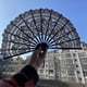 thumbnail image 4 of Lace Folding Fan Bamboo Fan Wedding Fan, 4 of 4