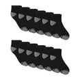 thumbnail image 3 of Hanes Mens Ankle Socks Pack, 12-Pack, Active X-Temp, Moisture-Wicking, 3 of 7