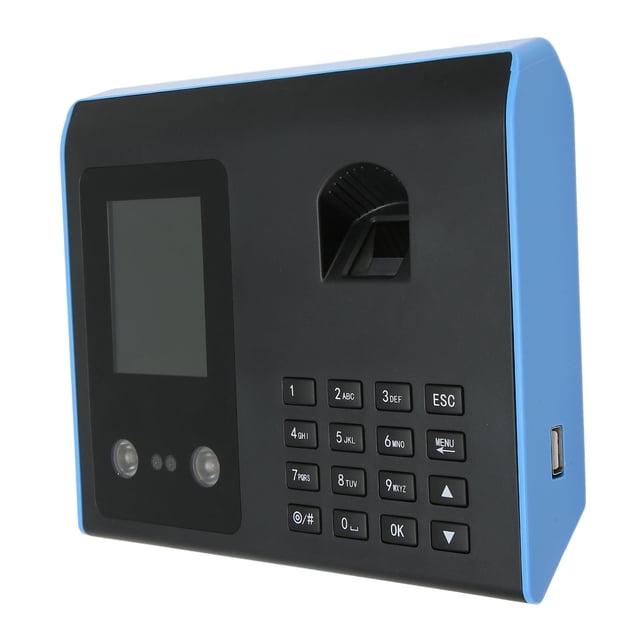 Face Fingerprint Time Attendance Machine, Automatic Time Calculation Biometric Employee Attandence Machine For Checking In Recorder No Need For Networking For Office