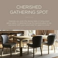 thumbnail image 7 of Maven Lane Cleo Contemporary Wooden Dining Table in Refined Grey Finish, 7 of 7