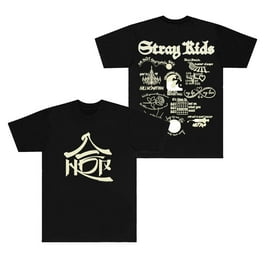StrayKids dominATE Tシャツ/BLACK【S】 STRAY KIDS dominATE Singapore Limited Official Charcoal T