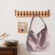 thumbnail image 5 of Bolso de hombro para mujer, bolso con asa superior, bolso de mano moderno para el trabajo, bolso de viaje para mujer Rosa, 5 of 8