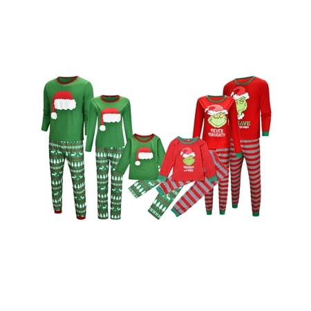 

Pyjamas Christmas Family PJs Matching Set Dad Mom Sleepwear Nightwear Xmas