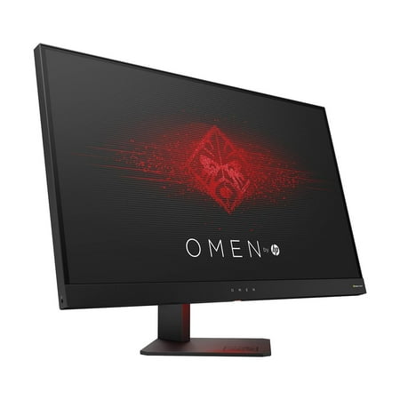 HP Omen 27" Wide Quad HD LED LCD Gaming Monitor, 2560x1440, 1ms, 16:9, 10M:1-Contrast, TN Panel, Height Adjustable - Z4D33AA#ABA