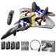 thumbnail image 1 of Avión RC 2 4G EPP Con Luces Aviones Regalos Navidad para, 1 of 9