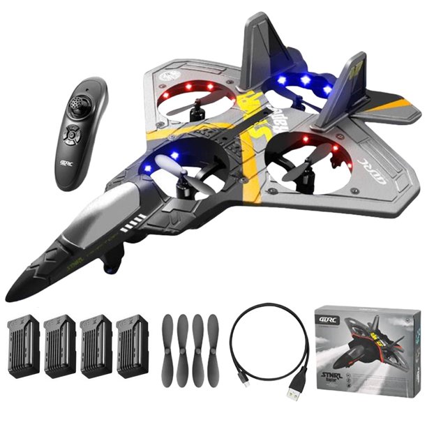 Avión RC 2 4G EPP Con Luces Aviones Regalos Navidad para