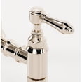 thumbnail image 7 of Rohl A1461lmws-2 San Julio 1.5 GPM Widespread Bridge Kitchen Faucet - Nickel, 7 of 7