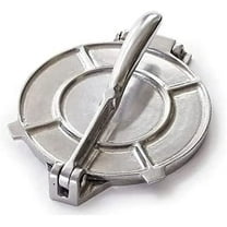 Made in Mexico Polished Authentic Mexican Prensa De Tortilla Press Maker Cast Aluminum 6" Traditional Tortilladora