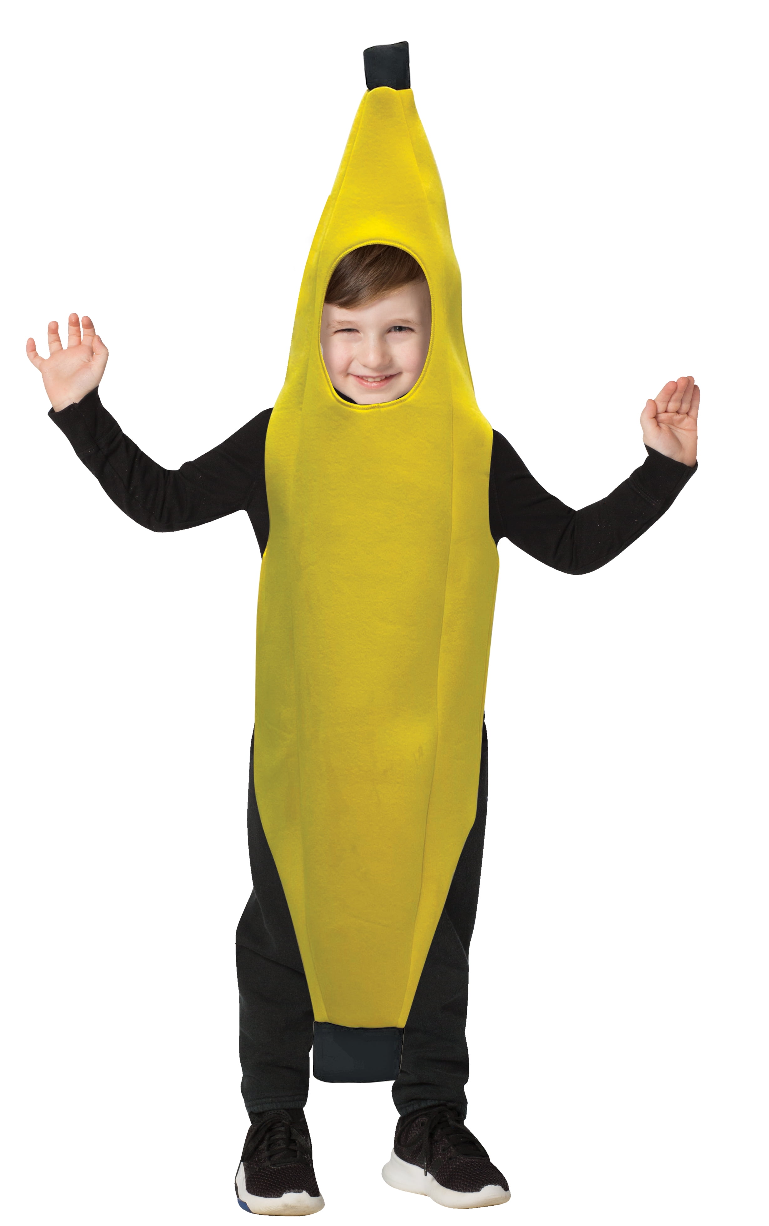 Rasta Imposta Ultimate Banana Halloween Costume, Child Size 4-6, Yellow ...