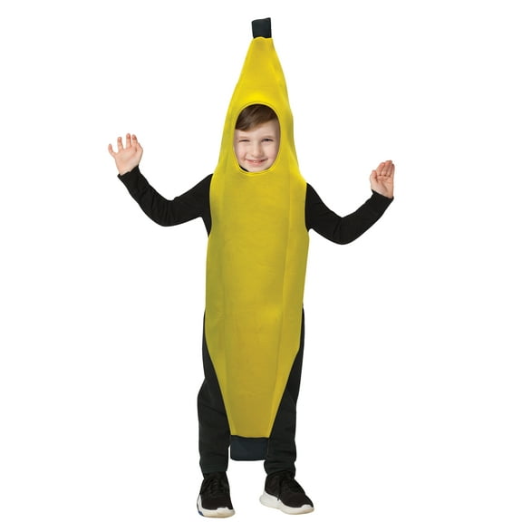 Rasta Imposta Ultimate Banana Halloween Costume, Child Size 4-6, Yellow