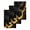 Black, variant on Marble Black Hand Towels Set, Waffle Weave Kitchen Towels 3 Pieces, Vintage Gold Art Abstract Farmhouse Microfiber Hair Face Bath Tea Towel Absorbent Quick Drying Cleaning Dish Cloths, 15.7"x23.6"