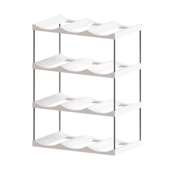 Stackable Water Bottle Holder Practical Water Bottle Organizers Stylish Cabinet Cup Storage Rack for Tumblers