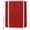 Red, variant on Burnt Orange Striped Shower Curtains for Bathroom, Farmhouse Modern Vertical Lines Waterproof Fabric Shower Curtain, Decorative Bathroom Curtain for Bathtub, 72"x72", No Hooks Included