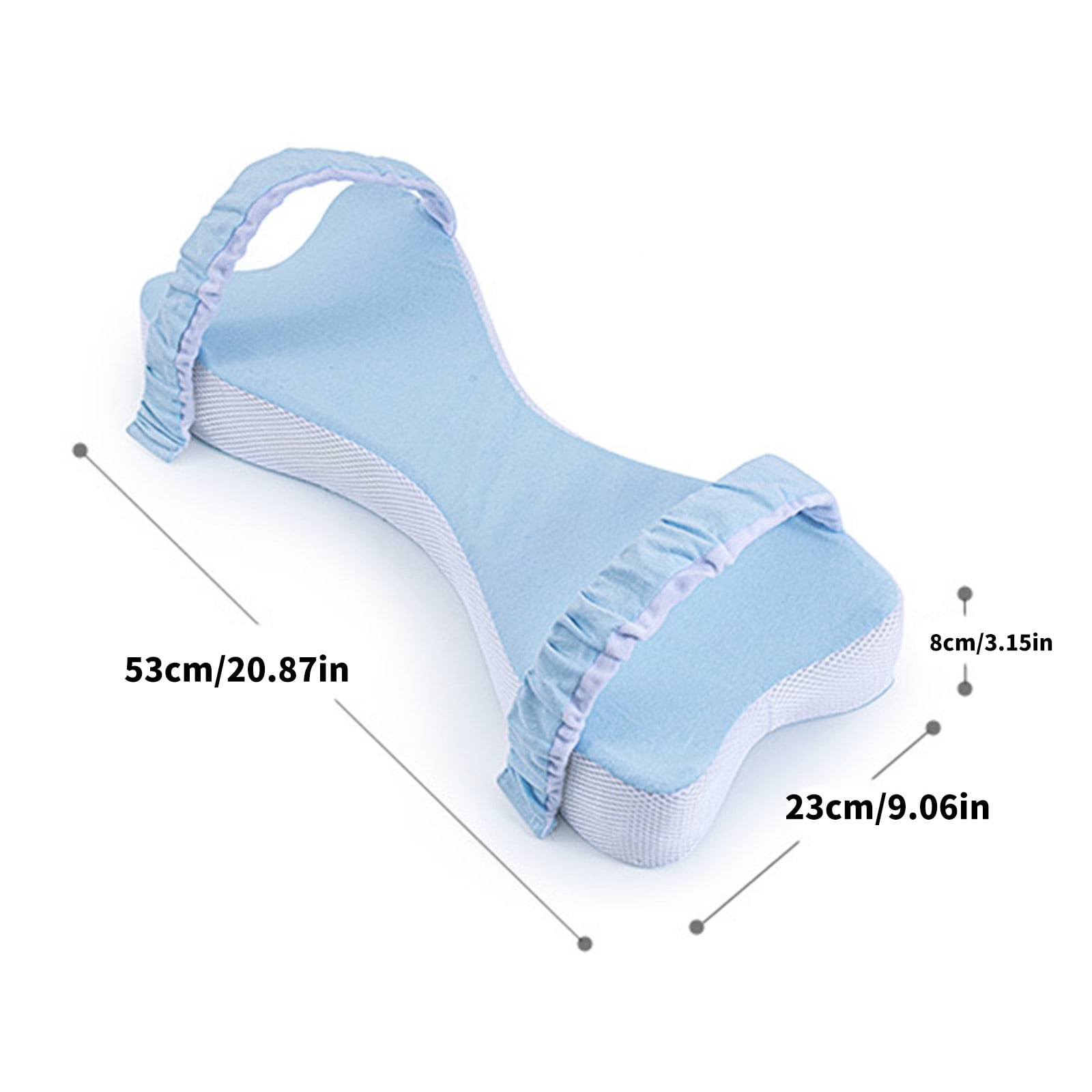 Knee Pillow for Spinal Alignment Pregnancy Support Breathable Washable Cover Portable Designs Multiple Use
