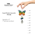 thumbnail image 4 of Woodstock Crystal Suncatchers, Crystal Wonders Butterfly, Crystal Wind Chimes For Inside, Office, Kitchen, Living Room Décor, 5"L, 4 of 7