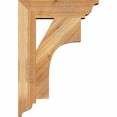 thumbnail image 2 of Ekena Millwork 4"W x 20"D x 20"H Imperial Arts & Crafts Rough Sawn Bracket, Western Red Cedar, 2 of 4