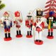 thumbnail image 4 of Marioneta Cascanueces de madera YONGSHENG 5 uds 12cm, 4 of 5