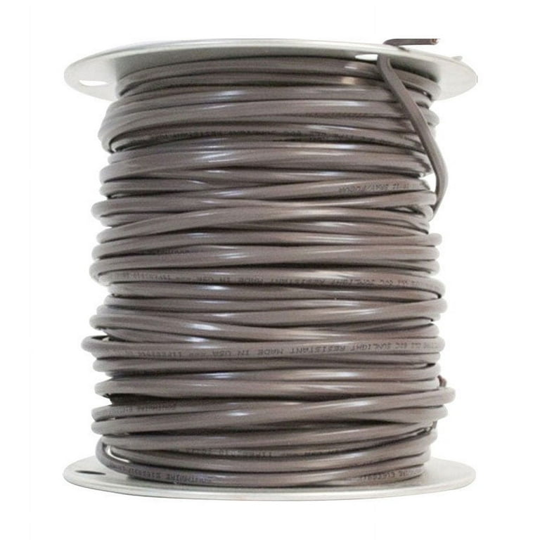 Southwire 50 Ft. 18/7 Brown Solid CU CL2 Thermostat Wire 64170422