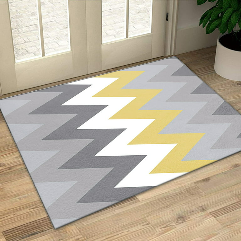 MRULIC Door Mat Indoor Outdoor Non-Slip Low-Profile Design Floor