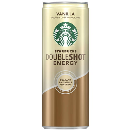 Starbucks Doubleshot Energy Vanilla Flavor Coffee Drink, 11 Fl. Oz., 4 (Best Starbucks Iced Coffee Order)