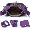 thumbnail image 4 of Stylago Small Messenger Bag Multiple Zipper Pockets Women Casual Shoulder Tote Bags Students Crossbody Purses Pink, 4 of 5